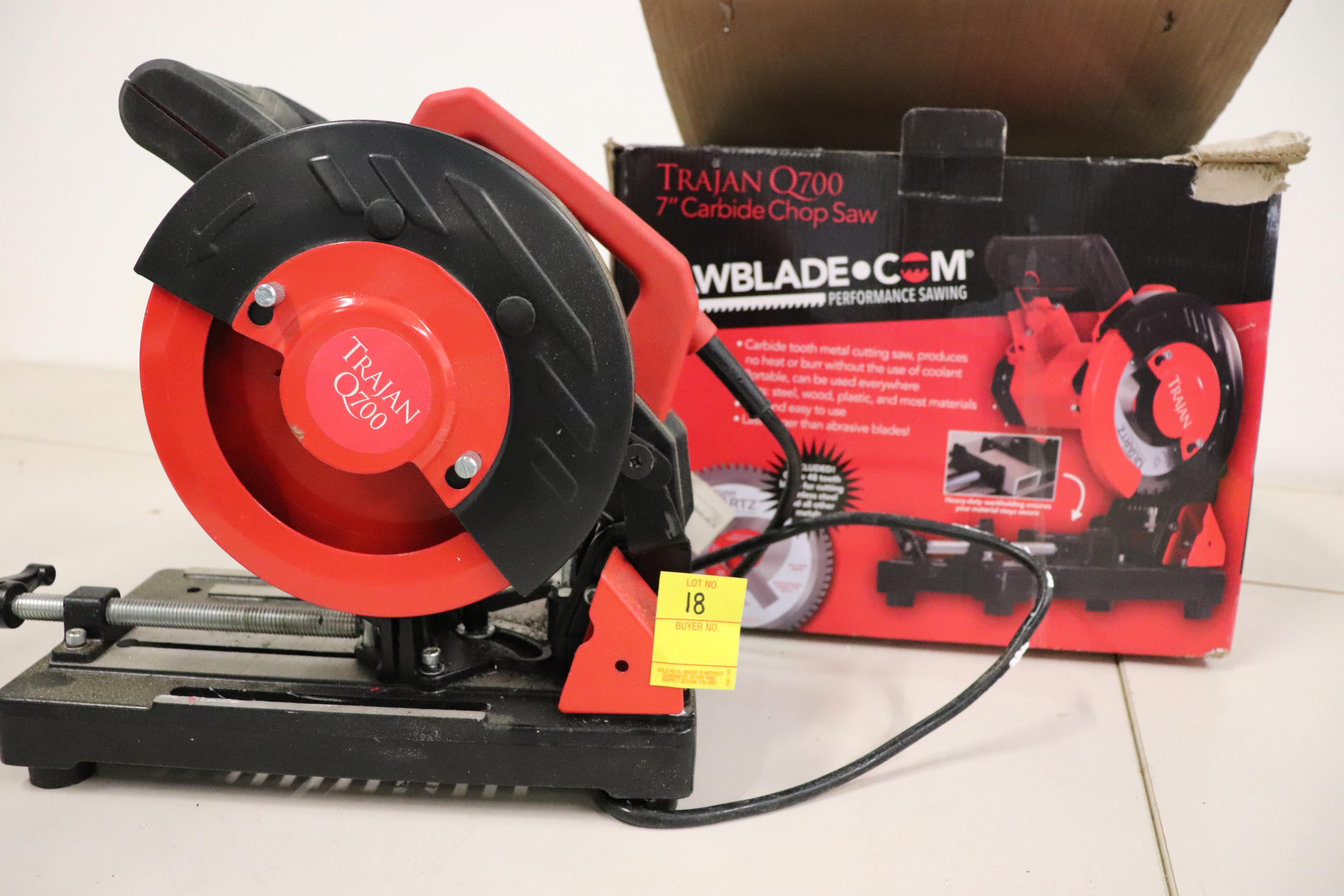 Trajan Q700 7" Carbide Chop Saw