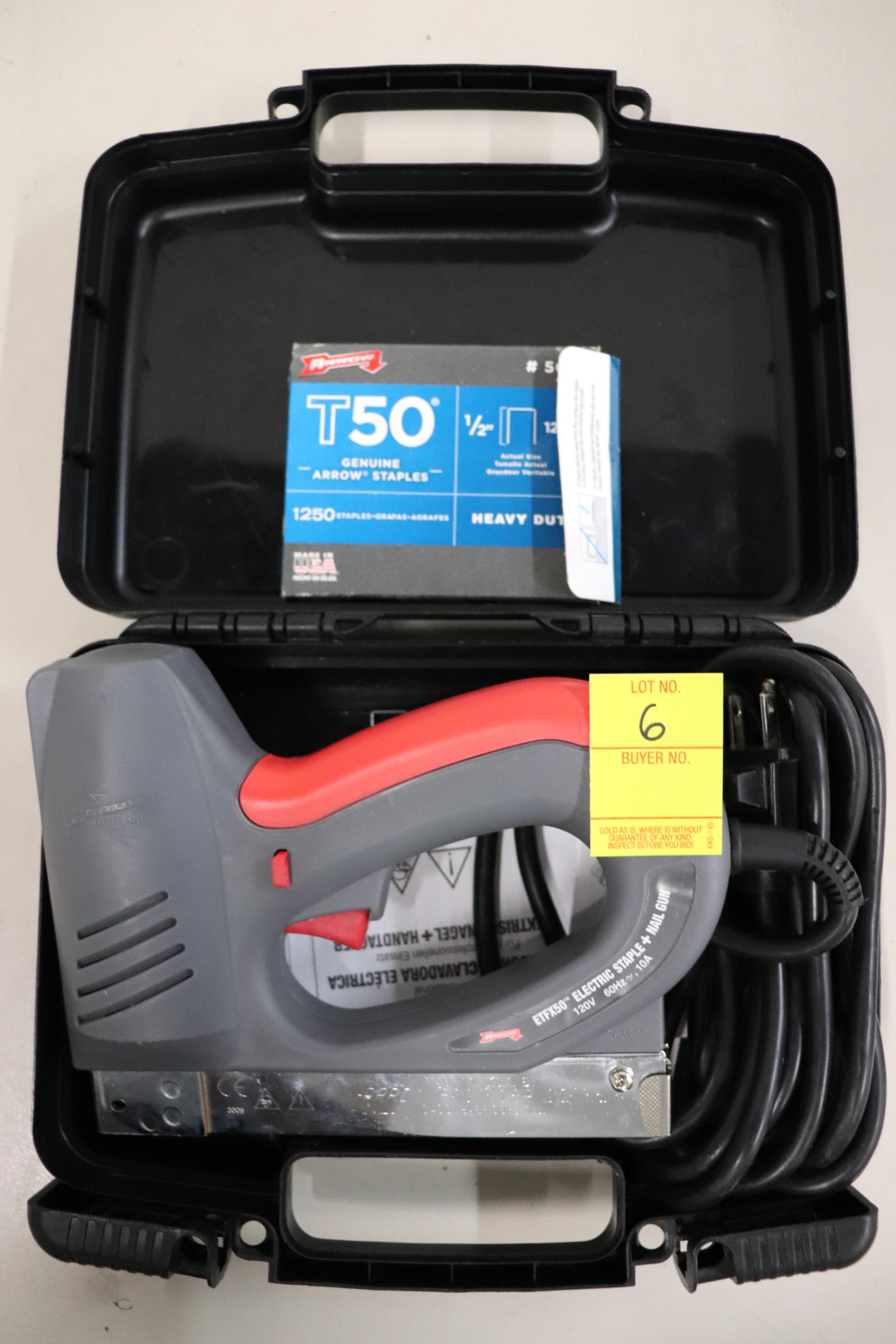 Arrow Electric Staple & Nail Gun