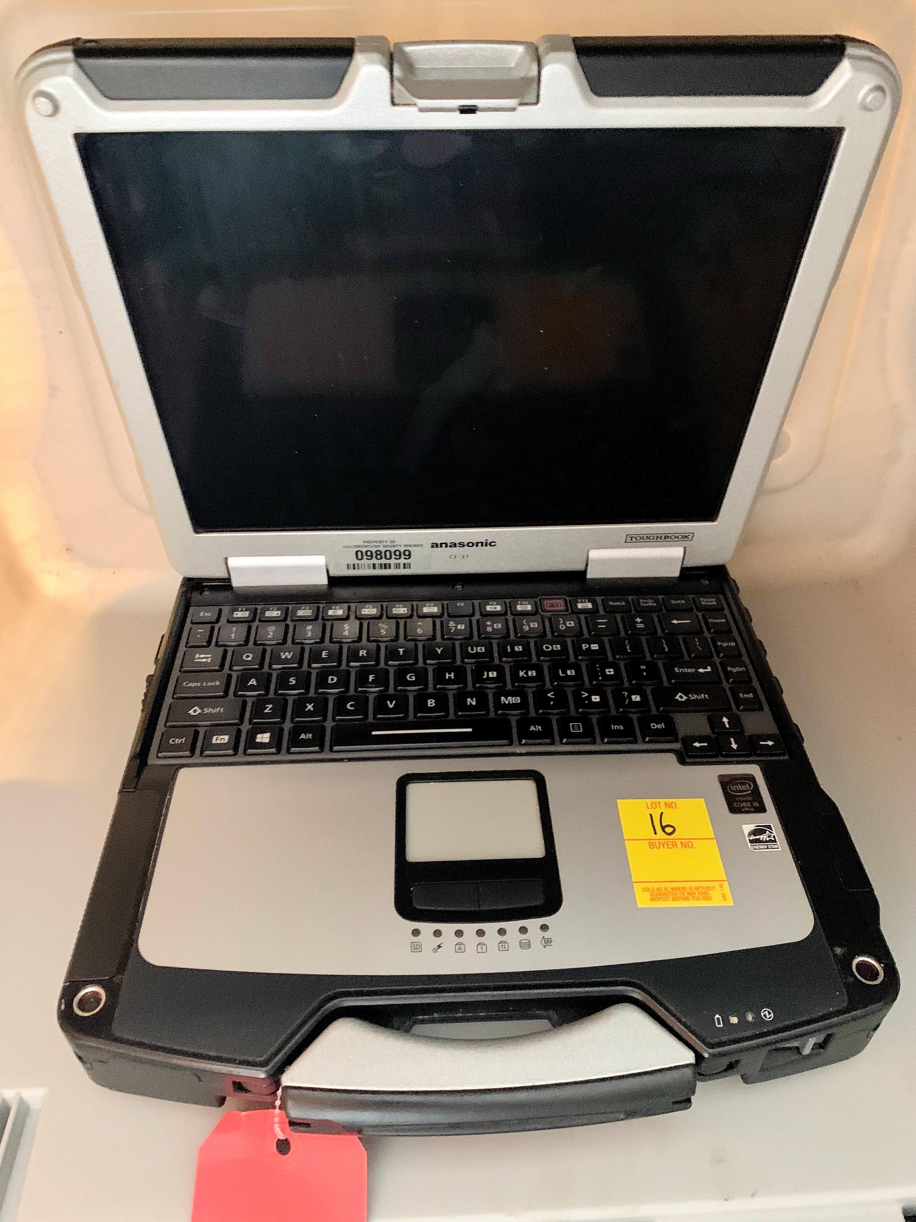 Qty. 5 - Panasonic Toughbook CF-31 (No Power Supply) X $