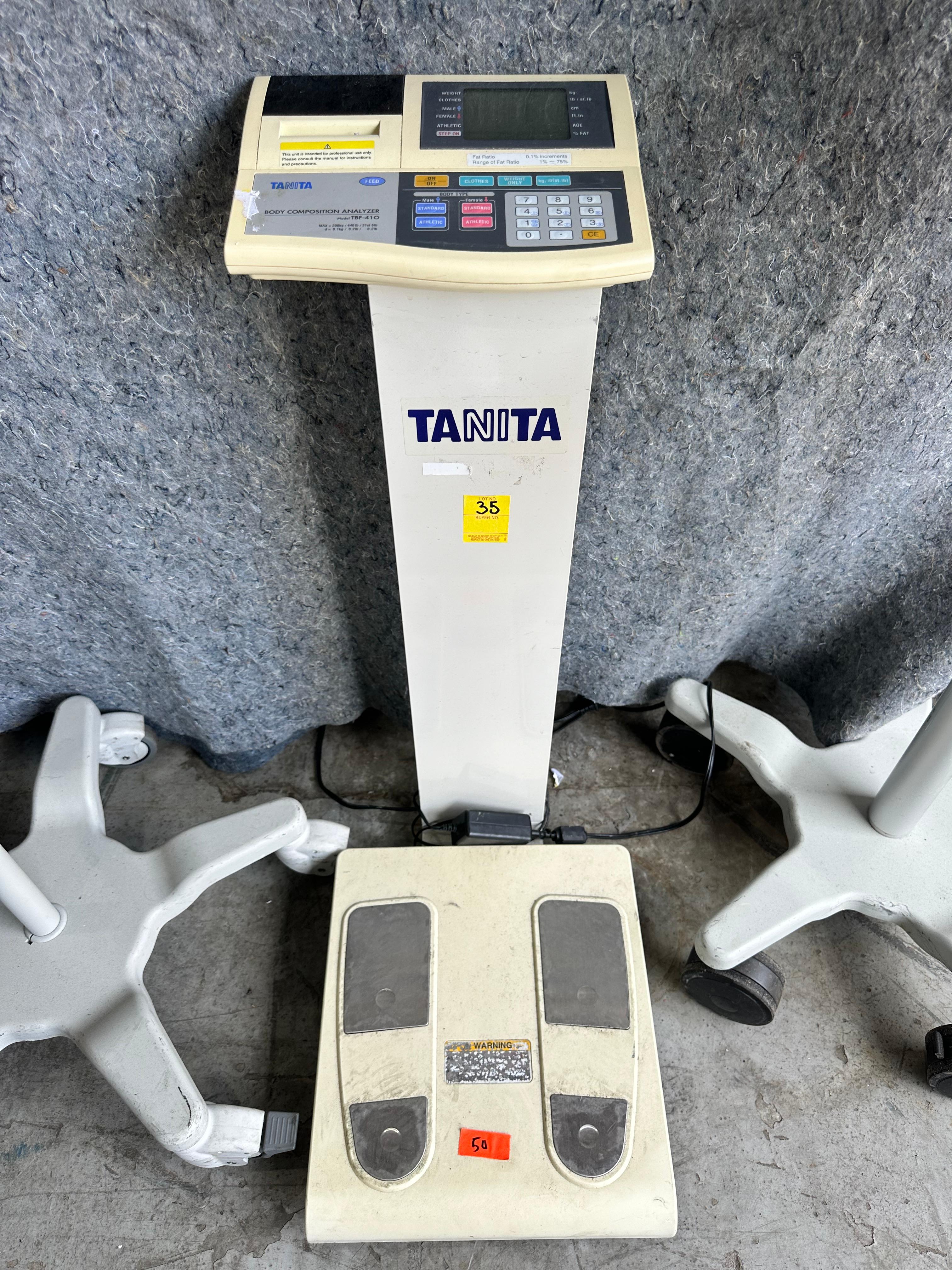 Tanita Body Composition Analyzer (Model TBF-410)