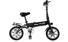 E-TEK BOLT E-BIKE, MODEL: BLT250RD, BLACK  (FOLDABLE)