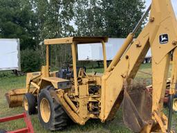 John Deere Backhoe