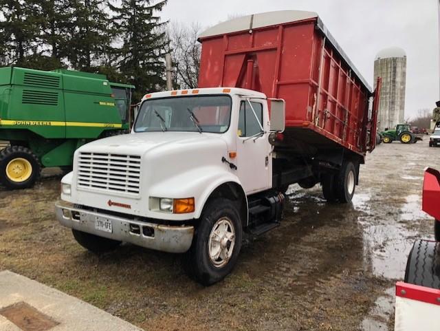 1990 International 40S Single Axle Grain Truck