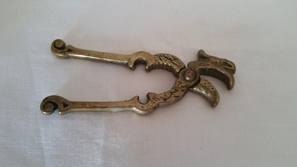 Eagle Brass Nut Cracker