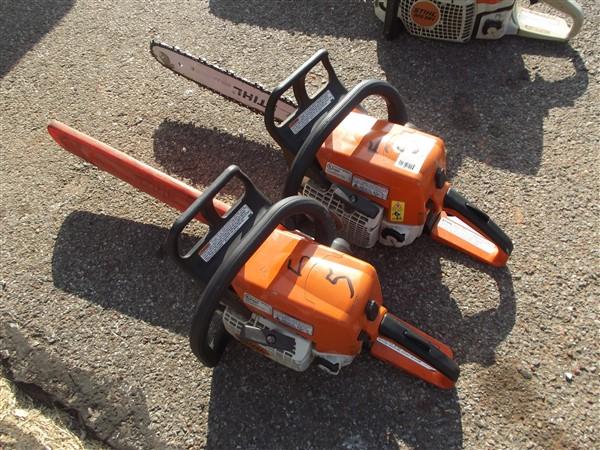 (2) 2017 Stihl MS250 Chainsaws<br />