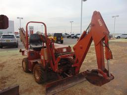 Ditch Witch 3700DD Trencher, s/n 3r1212, blade, hour meter reads 1118 hrs,