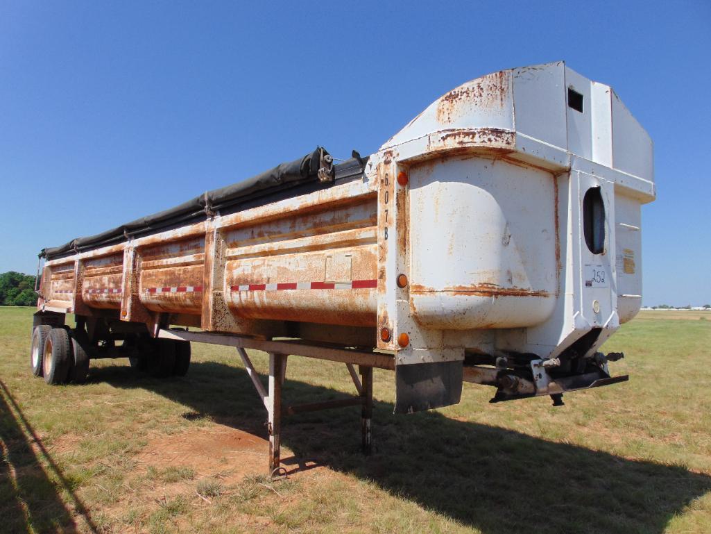 1995 Clement T/A End Dump Trailer, s/n 1c9bb38b6sm110597, s/r, Located in Marlow Yard...