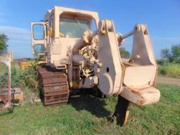 KOMATSU D155A CRAWLER TRACTOR, S/U BLADE W/TILT ,CAB, RIPPER, (HAS A DEAD CYLINDER) RAN WHEN PARKED,