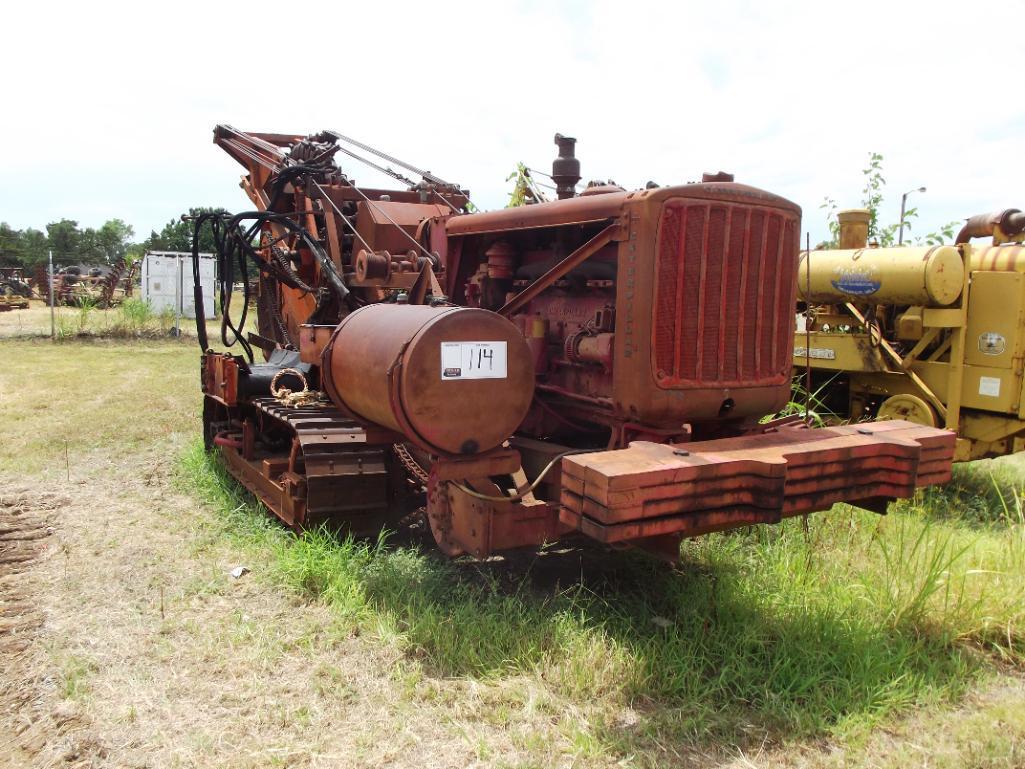 CLEVELAND 240 TRENCHER, S/N 11056, RAN WHEN PARKED, NEEDS BATTERIES, RAN WHEN PARKED OVER A YEAR AGO