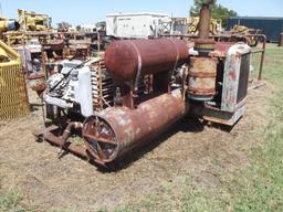 PUMP STATION SKIDDED W/ DETROIT ENG...