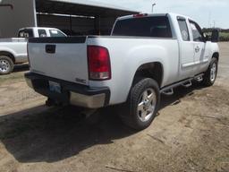 2013 GMC 2500HD EXTCAB 4X4 PICKUP, S/N 1GT220CG0DZ399201, V8 GAS ENG, AUTO TRANS, OD READS 217565