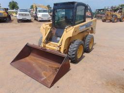 JOHN DEERE 317 RUBBER TIRE SKIDSTEER, S/N 119665, HOUR METER READS 1531 HRS,66" BKT