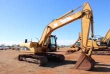 2006 CAT 320CL HYD EXCAVATOR, S/N EAG00656, MECH THUMB, CAB, HOUR METER READS 7279 HRS