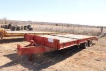 2004 TAG ALONG T/A PINTLE HITCH TILT TOP TRAILER, S/N 20043421911A , BILL OF SALE