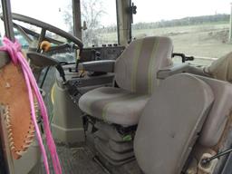 2012 JOHN DEERE 7230 FWA FARM TRACTOR, S/N HJCH731807, JD H340 FRONT END LOADER, CAB,