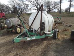 500 GALLON 16' BOOM SPRAYER TRAILER MTD