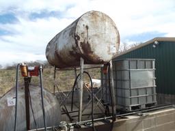 300 GALLON OVERHEAD TANK (ROAD DIESEL)