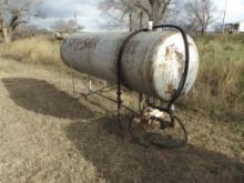 ANYHYDROUS TANK ON STAND