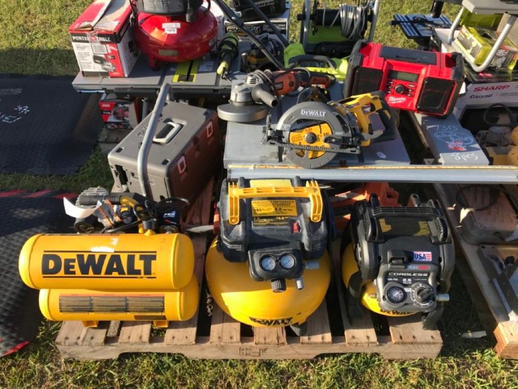 LOT (8) ELECTRIC TOOLS