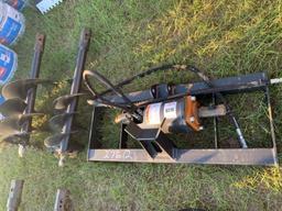 Wolverine Hydraulic Auger W/ Bit 18" Auger, Come