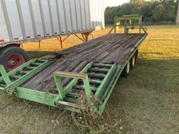 23 Ft Tri Axle Gooseneck Trailer W/ Ramps