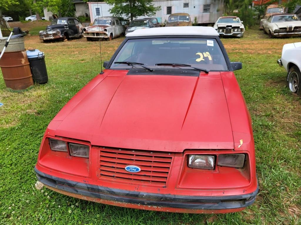 1984 Ford Mustang Lx Convert.