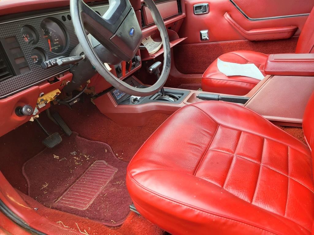 1984 Ford Mustang Lx Convert.