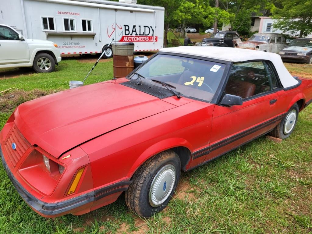 1984 Ford Mustang Lx Convert.