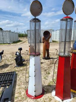 Phillips 66 Metal Gas Pump