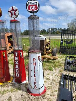 Phillips 66 Metal Gas Pump