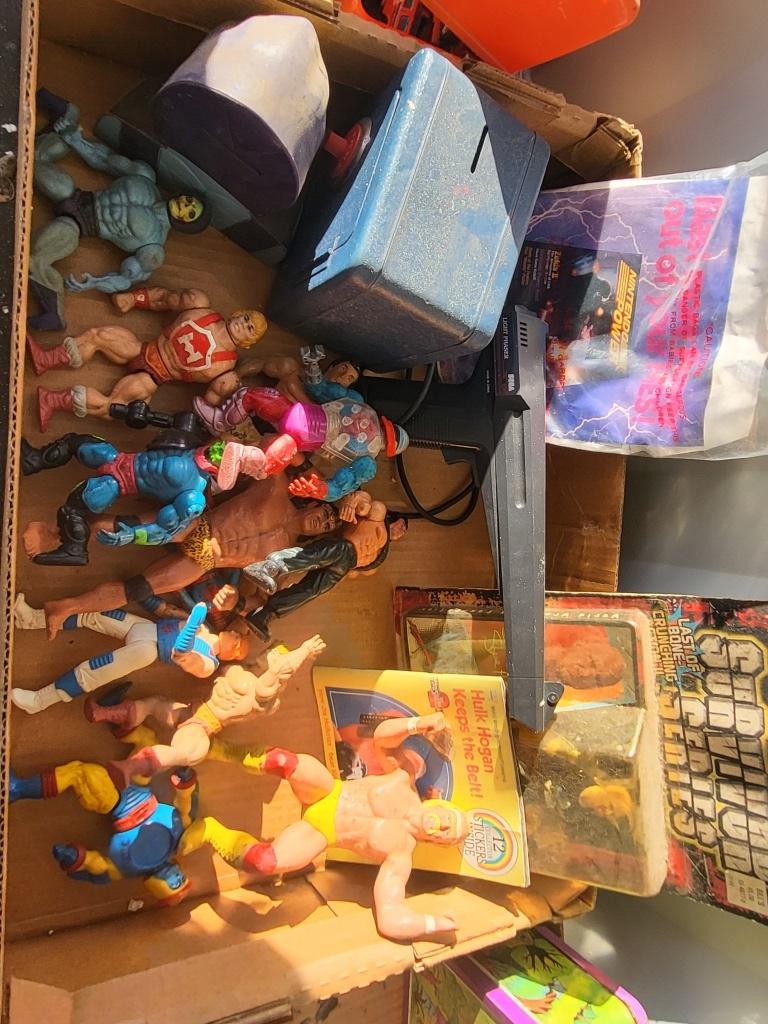 Vintage Wrestler Figurine Lot