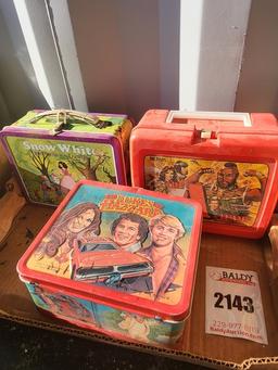 Vintage Lunch Box Lot