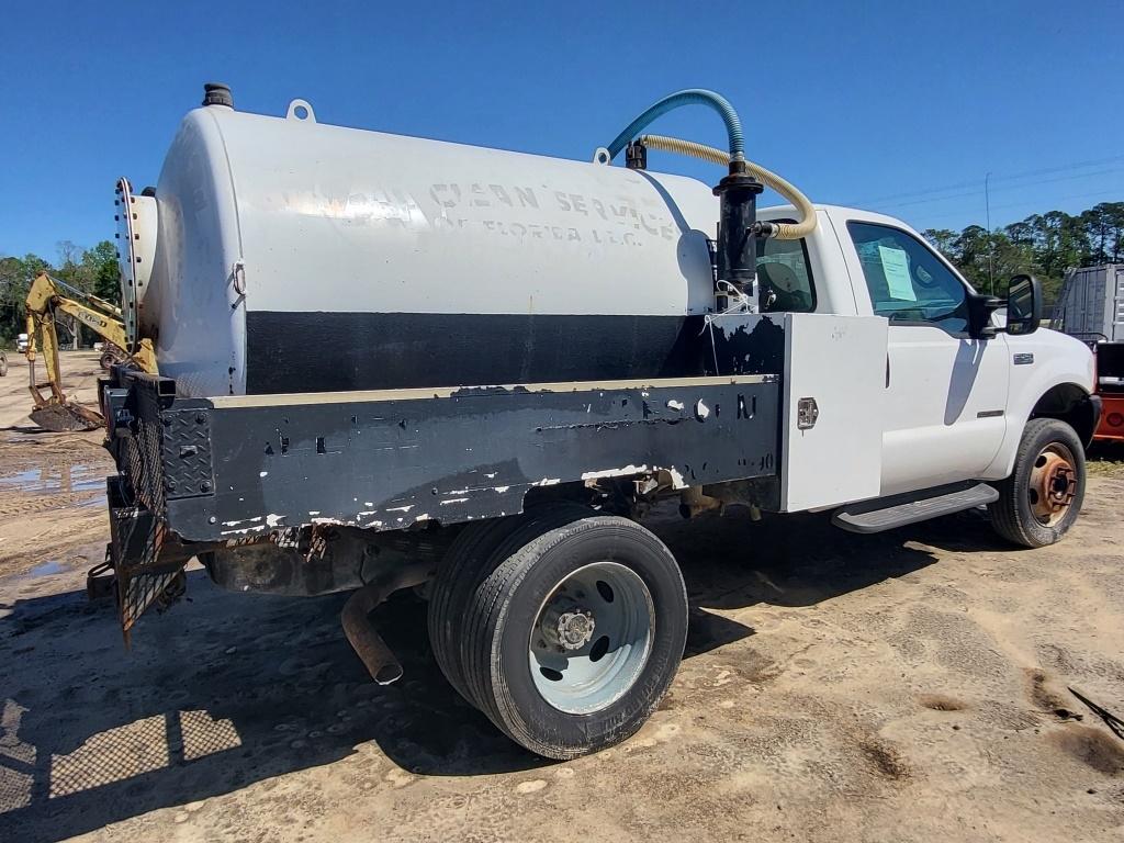 1999 Ford F-450 Vac Body Superduty Truck