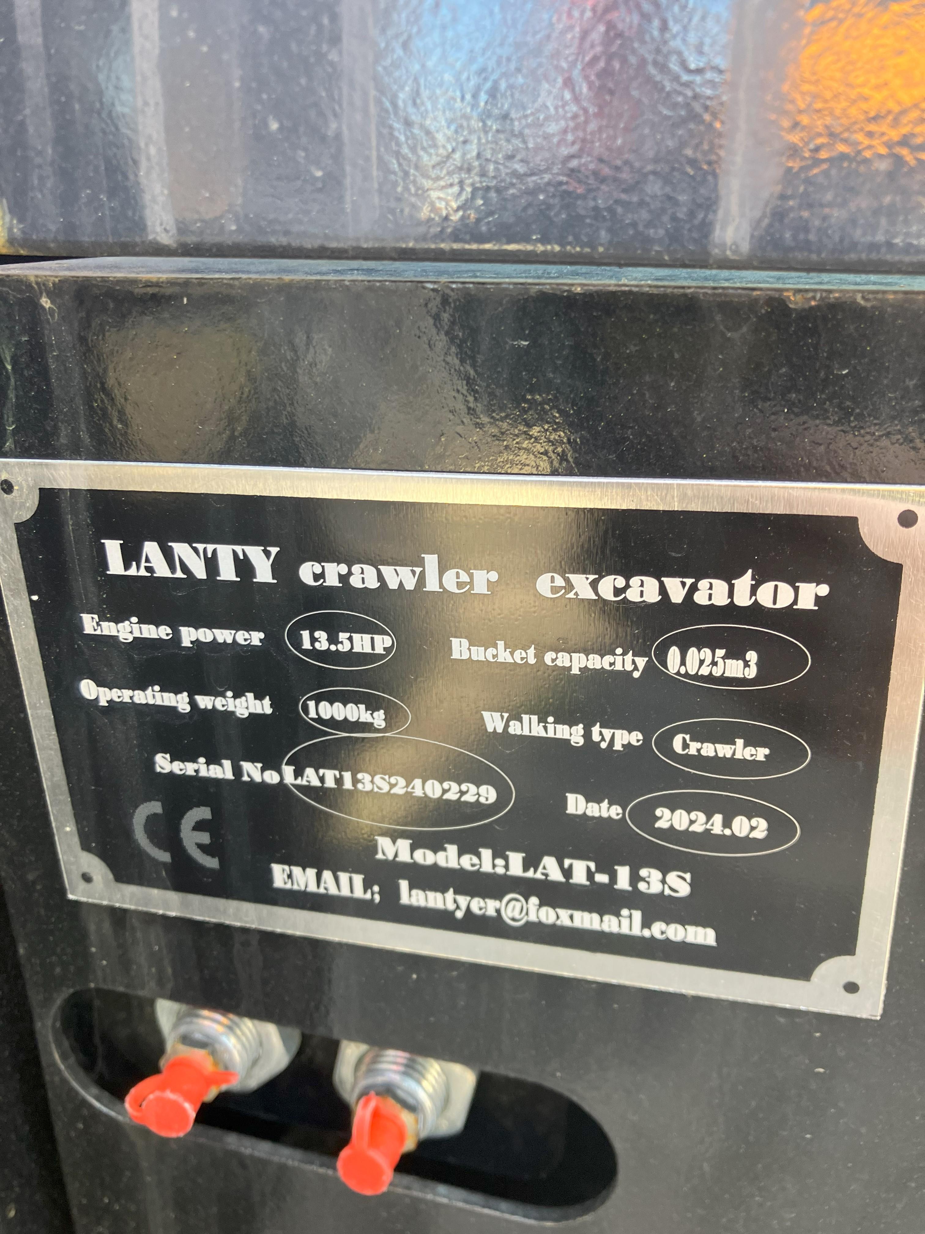 Mini Excavator: <6.6t - [excavators], Lanty, Unuse