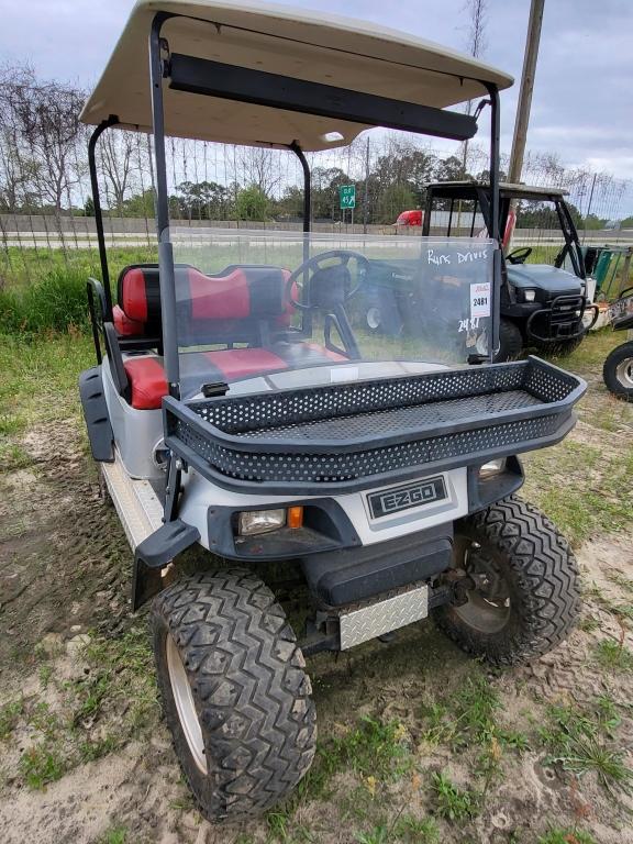 Ez-go Golf Cart- Silver,