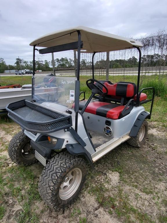 Ez-go Golf Cart- Silver,