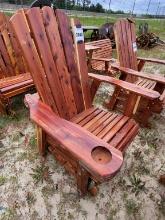 Wooden Glider Chair