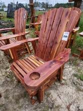 Wooden Glider Chair