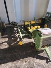 Vintage Metal John Deere Toy Hay Baler,