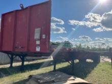 1988 Frue Flatbed Semi Trailer