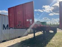 1987 Frue Flatbed Semi Trailer