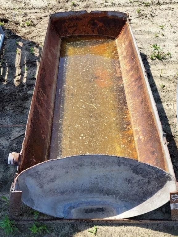 Metal Water Trough, 6ft Wide