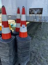 (25) Caution Cones, Unused