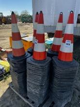 (25) New Safety Cones