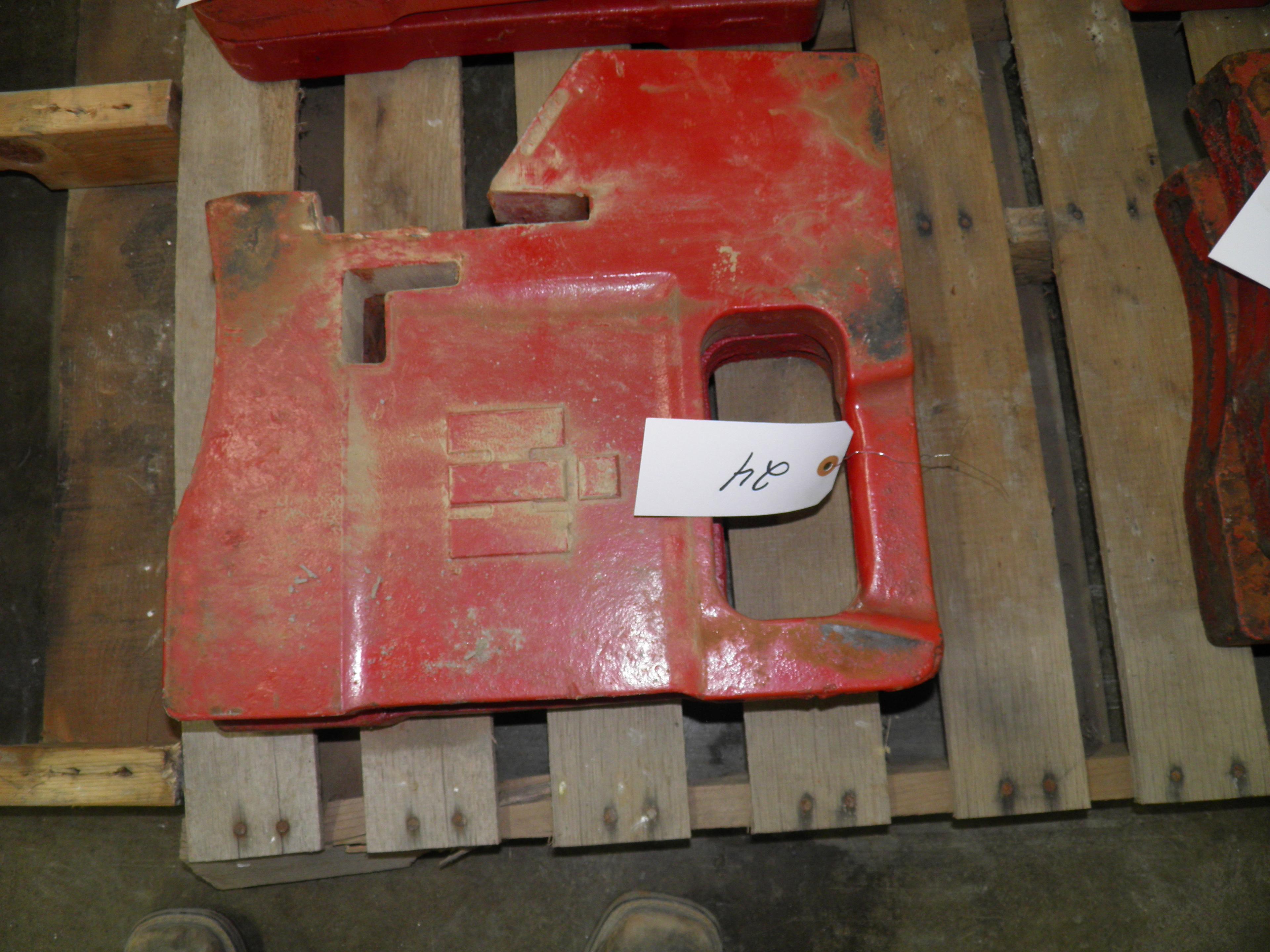 IH front end weights