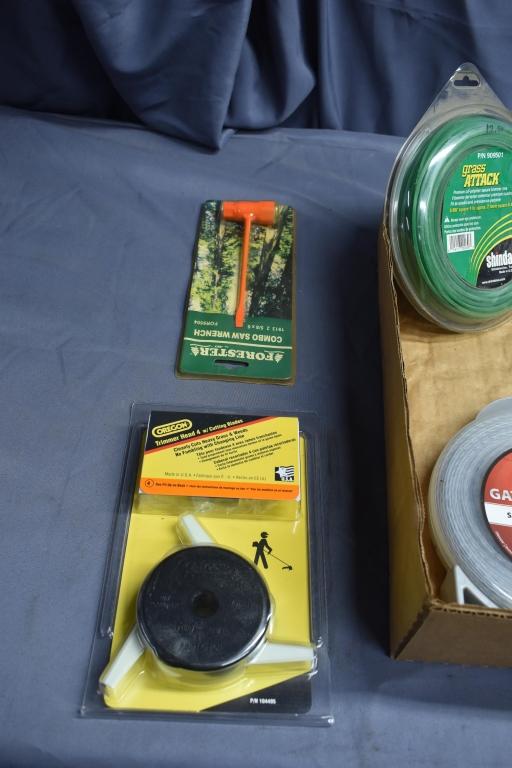 MISC TRIMMER PARTS STRING HEADS BLADES & MORE