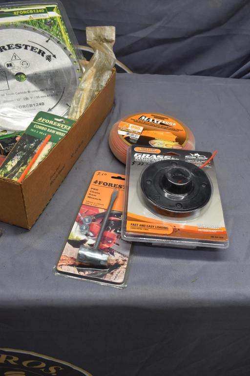 MISC TRIMMER PARTS STRING HEADS BLADES & MORE