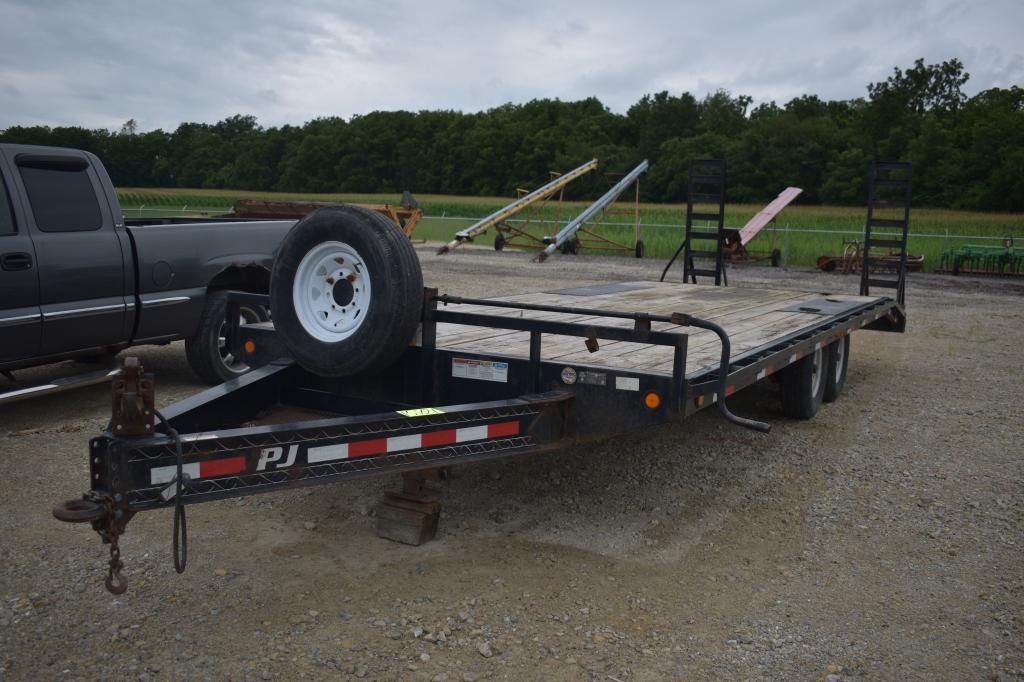 2016 PJ, deckover trailer, 22ft, 15721