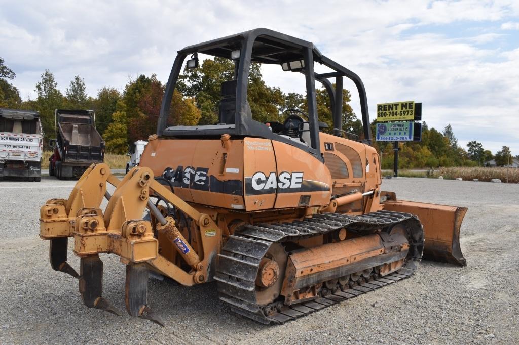 2004 CASE 850K XLT, 3,033.1 hrs,  joystick  controls, VAIL 5 tooth Hydrauli