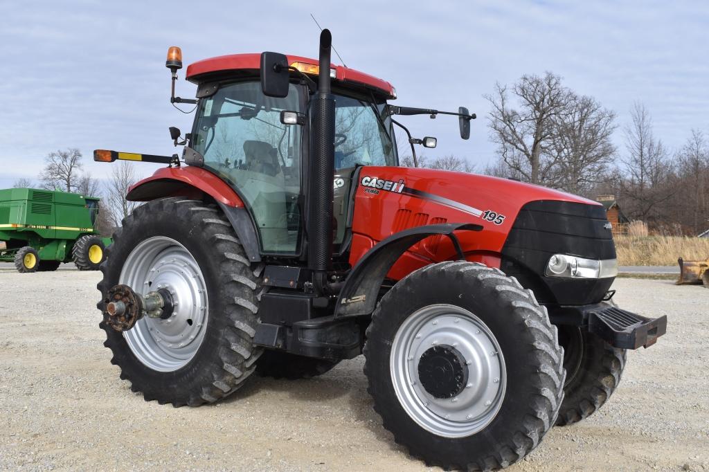 2007 CASE IH PUMA 195, 3,301 hrs, 18spd  powershift, PTO, 3 point, auto ste